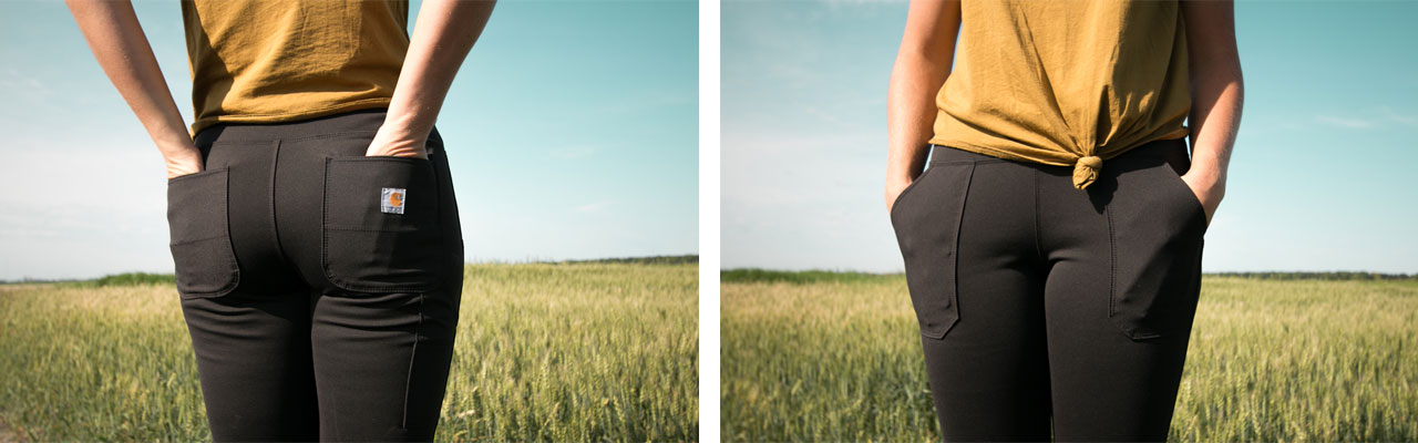 Carhartt Women's Force Fitted Lightweight Utility Legging, Women's Outdoor  Leggings & Tights